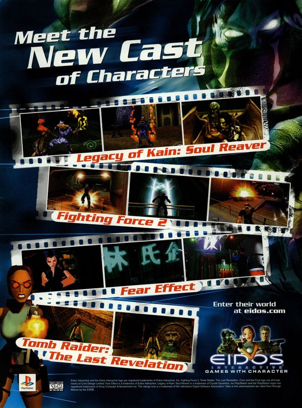 Fear Effect Magazine Advertisement (Magazine Advertisements): NextGen (U.S.) Issue #59 (November 1999)