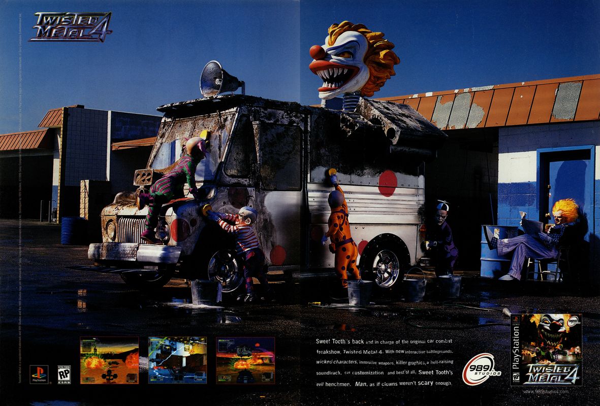 Twisted Metal 4 Magazine Advertisement (Magazine Advertisements): NextGen (U.S.) Issue #59 (November 1999)