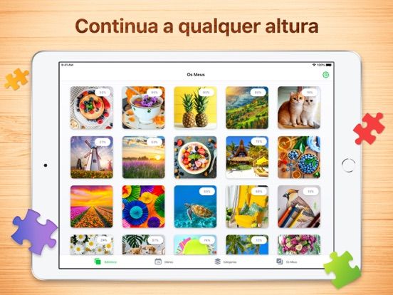 Jigsaw Puzzles Screenshot (iTunes Store (Portugal))