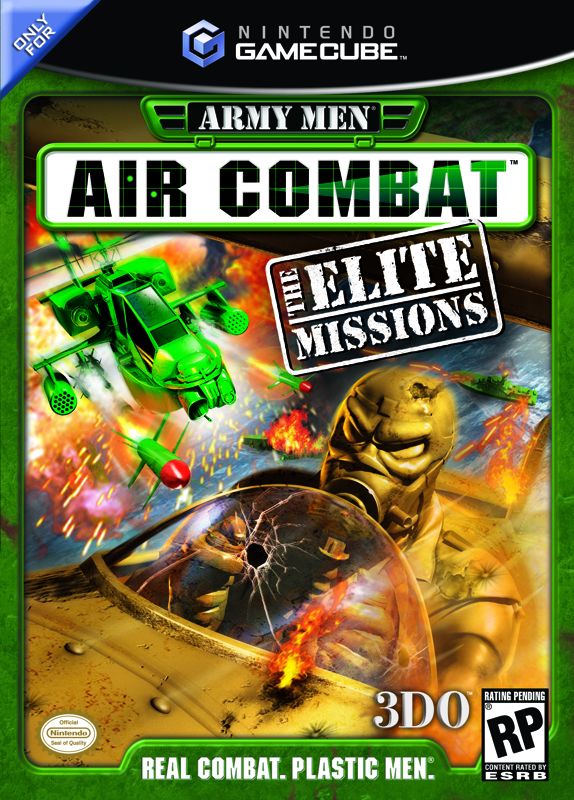 Army Men: Air Attack 2 Other (3DO DPK ECTS 2002): Army Men: Air Combat - The Elite Missions Box Shot