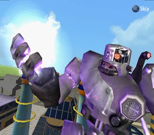 Cubix: Robots for Everyone - Showdown Screenshot (3DO DPK ECTS 2002): PS2 Aug 16 2002