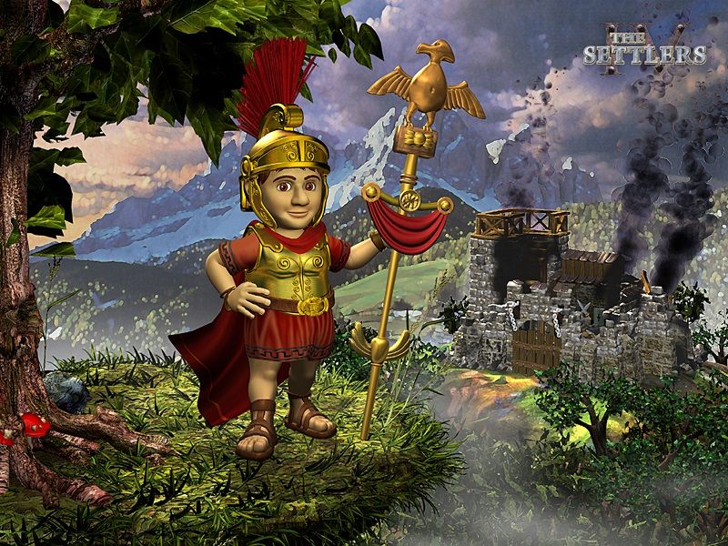 The Settlers: Fourth Edition Wallpaper (Official website wallpapers): Roman 800x600