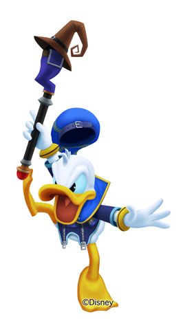 Kingdom Hearts II Concept Art (Square Enix E3 2005 Media CD): Donald