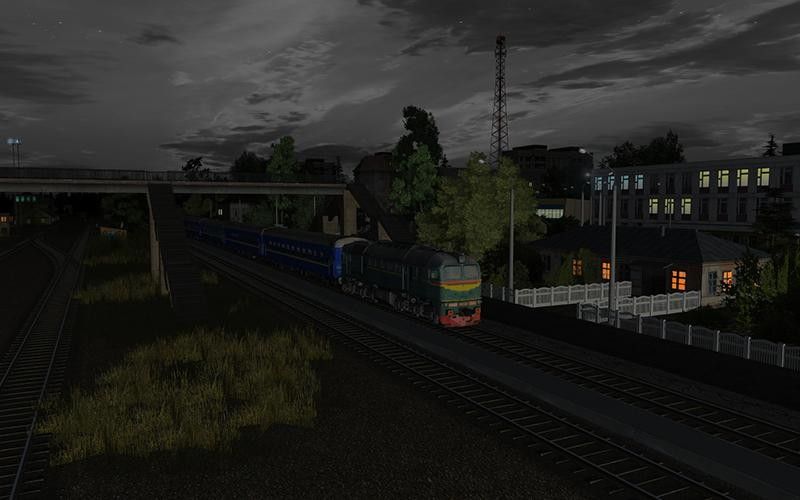 Trainz Plus: Balezino Mosti Sessions - Lichachove to Mosti (Day / Night Passenger Runs) Screenshot (Steam)