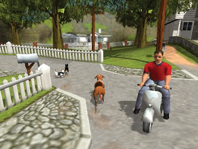 Dog's Life Screenshot (SCEE E3 2003 Electronic Press Kit): Country