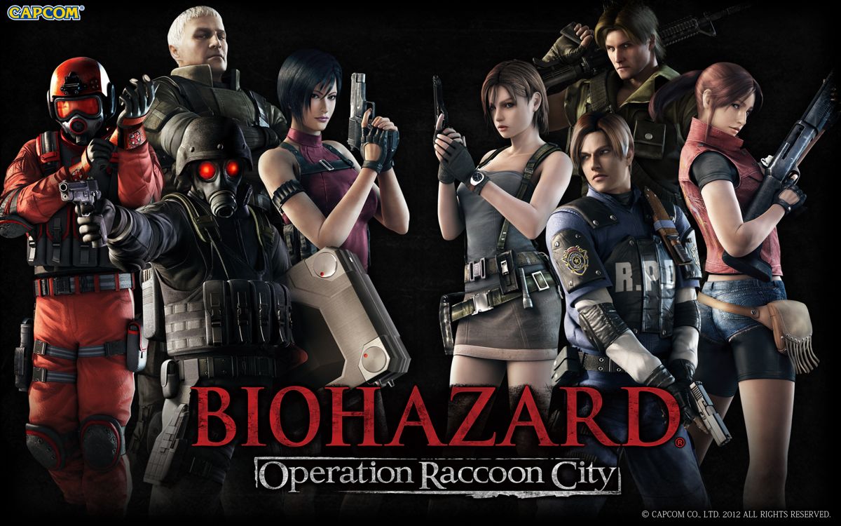 Resident Evil: Operation Raccoon City Wallpaper (Official (JP) Web Site (2016)): 1920x1200
