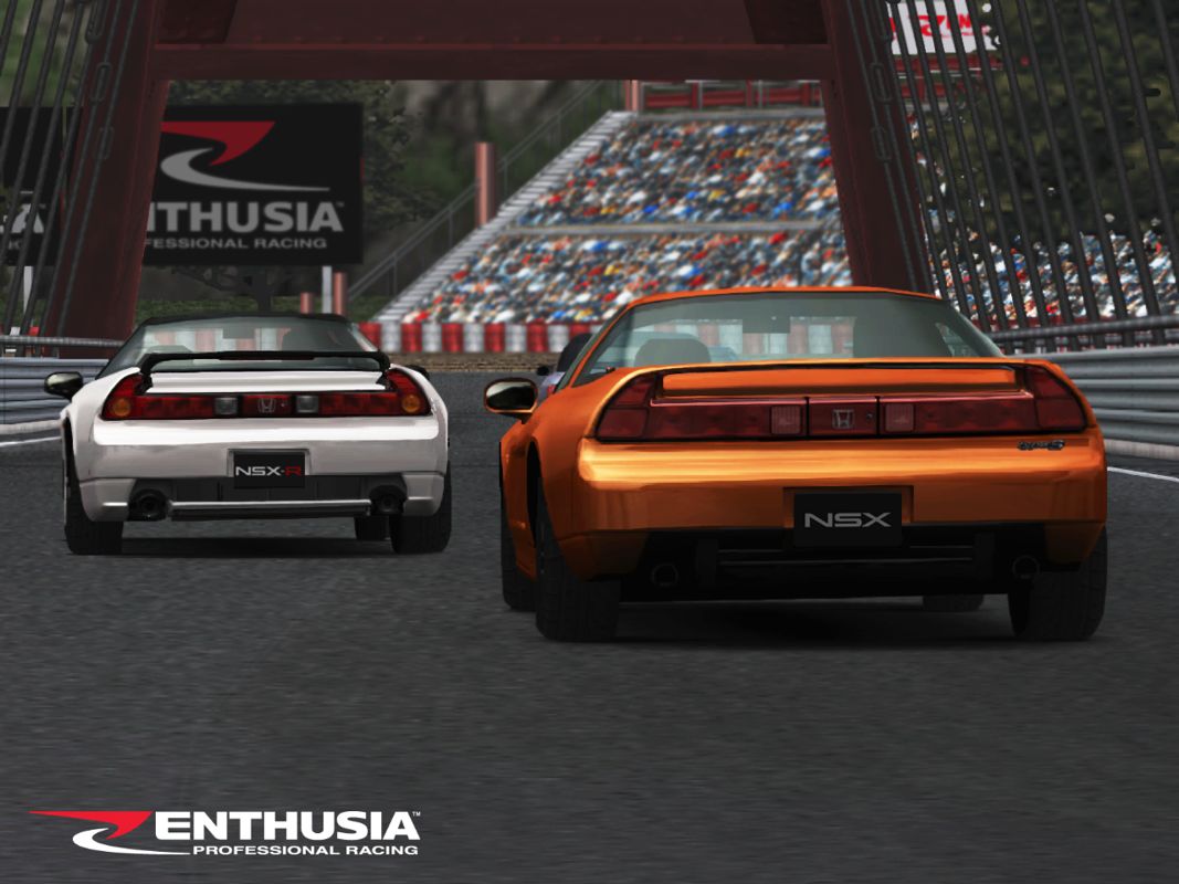 Enthusia: Professional Racing Screenshot (Enthusia Press Assets disc): Honda NSX