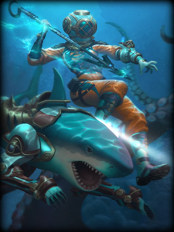 Smite: Battleground of the Gods Concept Art (Official Smite website: Skadi): Deep Sea