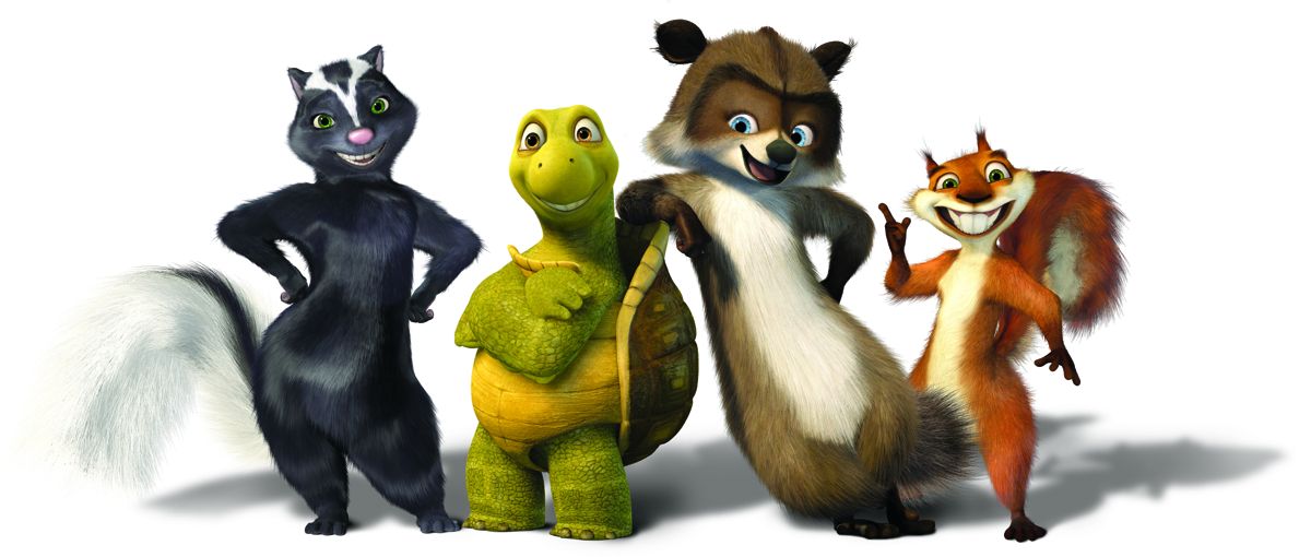 Over the Hedge Render (Over the Hedge: The Game Press Kit): Group