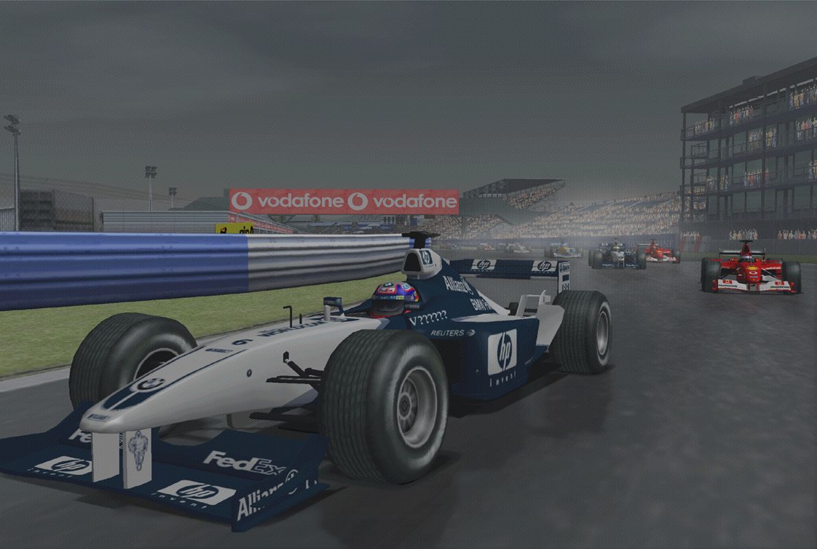 Grand Prix Challenge Screenshot (Grand Prix Challenge Launch Press Kit): Silverstone 2002-10-01