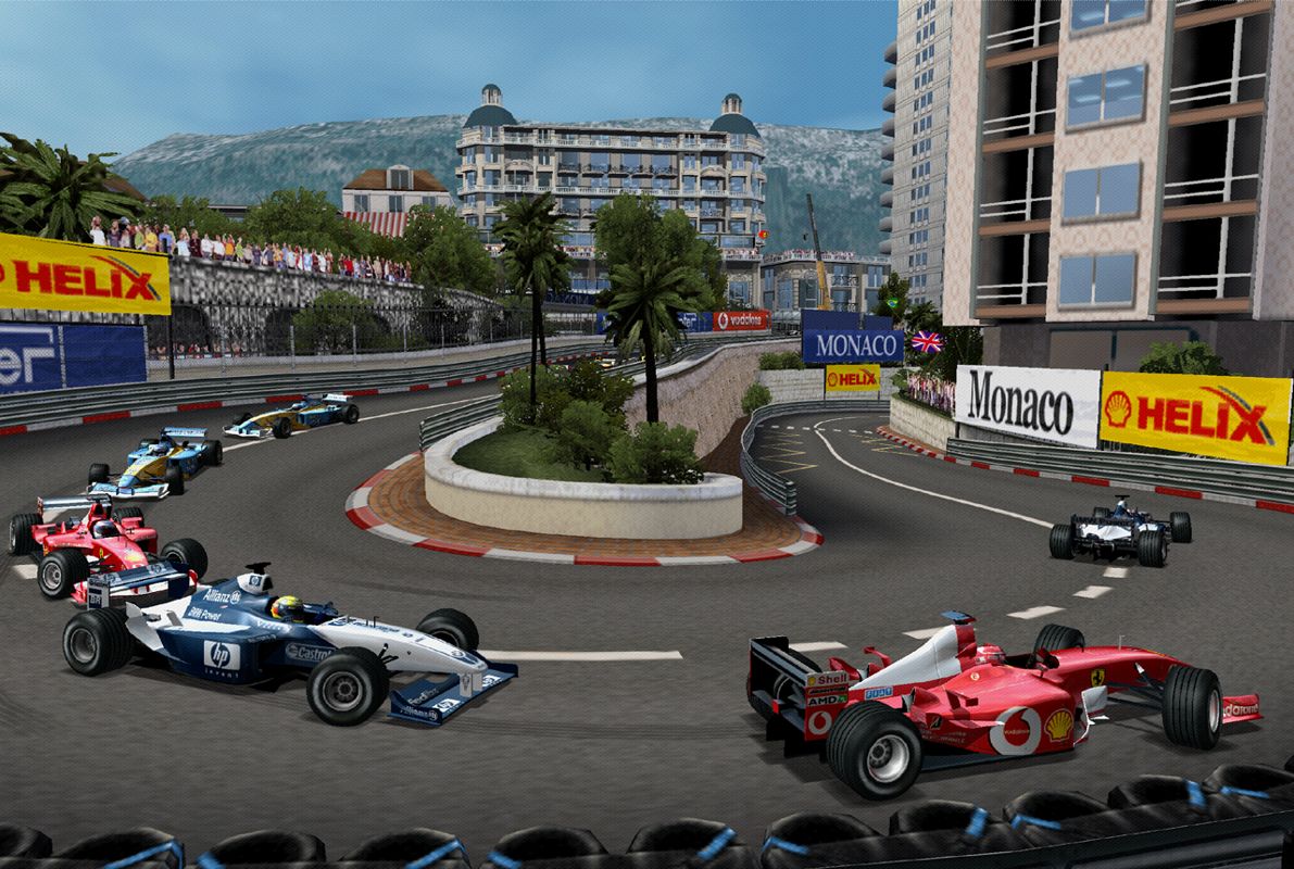 Grand Prix Challenge Screenshot (Grand Prix Challenge Launch Press Kit): Monaco 2002-10-01