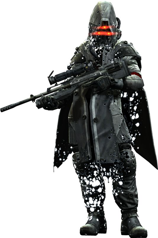 Killzone 2 Render (Killzone 2 Press Kit): MP Helghast: Scout