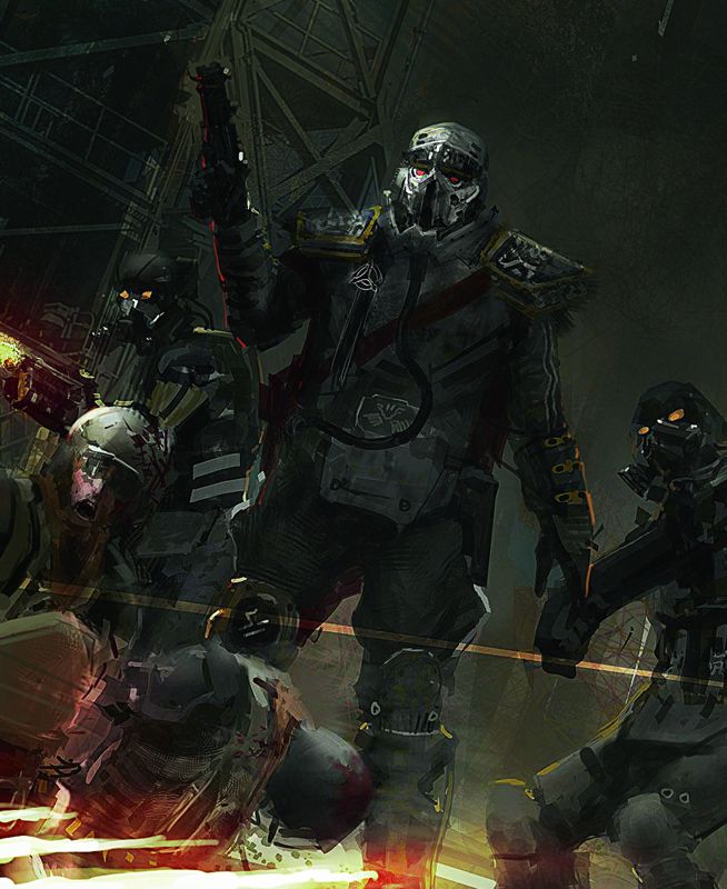 Killzone 2 Concept Art (Killzone 2 Press Kit): Helghast Colonel Radec