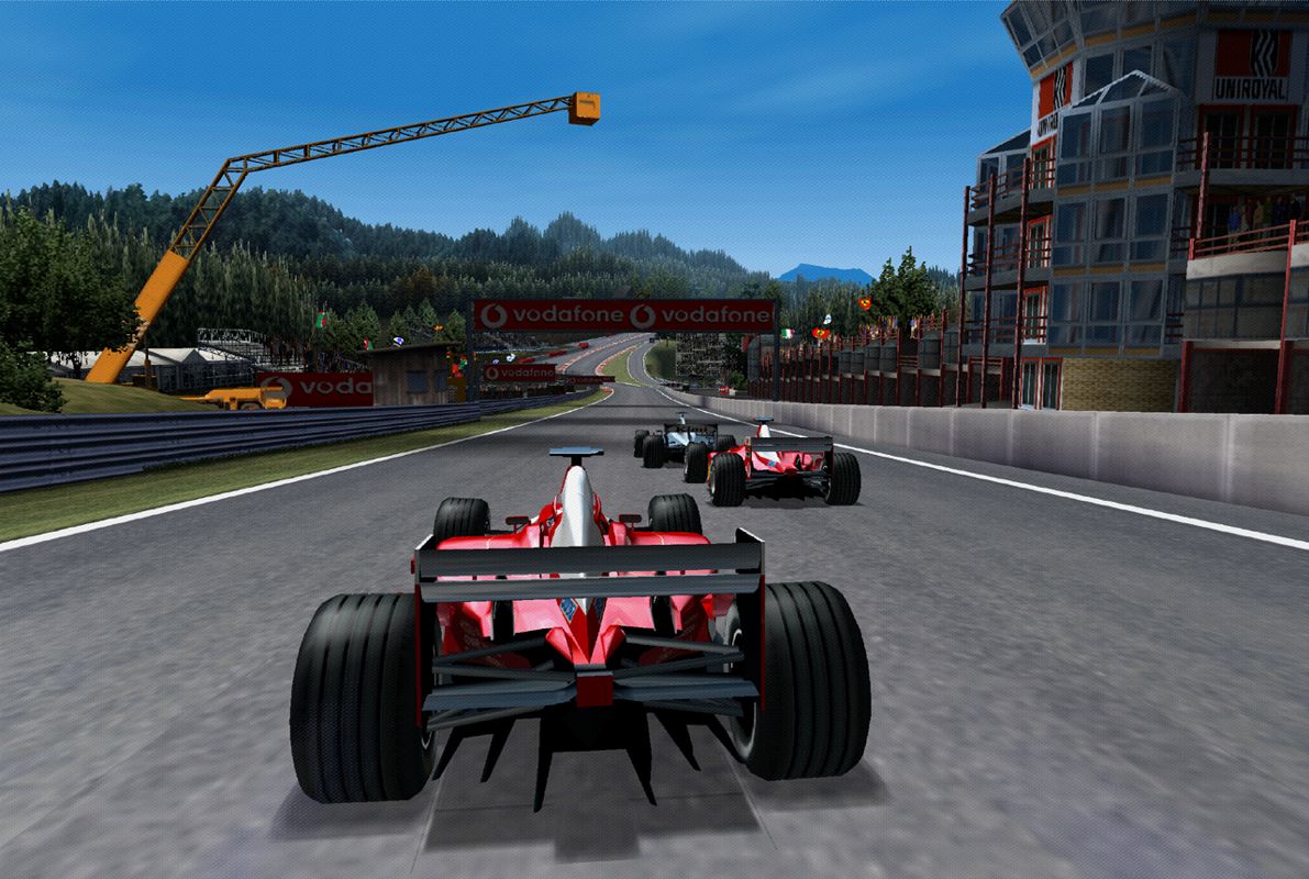 Grand Prix Challenge Screenshot (Grand Prix Challenge Launch Press Kit): Spa 2002-10-01