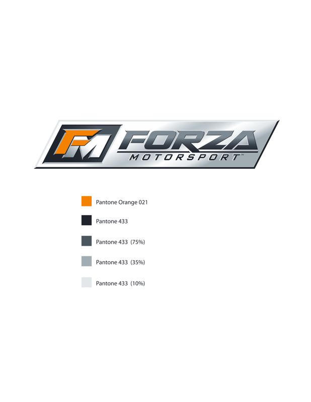 Forza Motorsport Logo (Xbox and Microsoft Game Studios E3 2004 Media DVD): PMS Logo