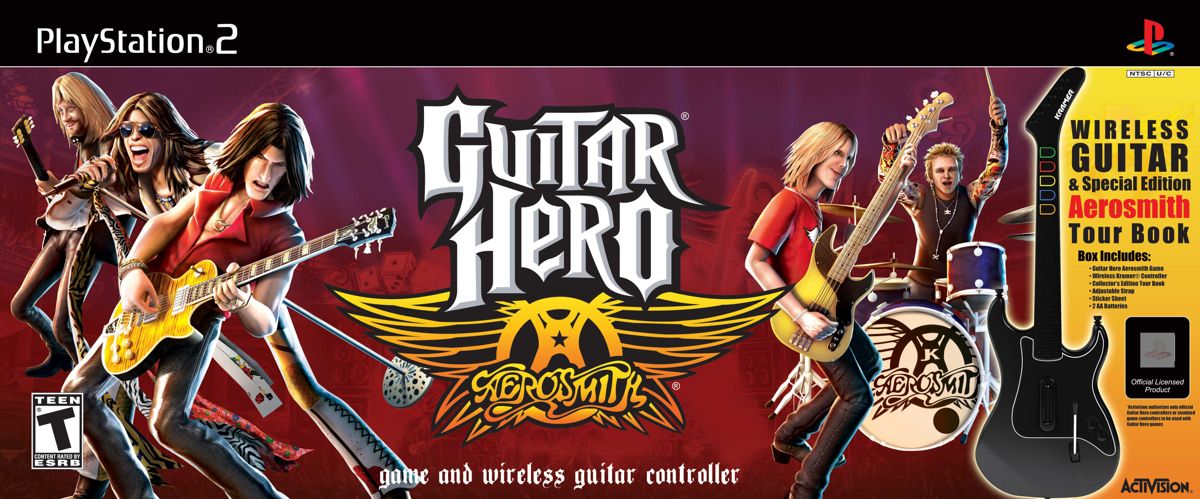 Guitar Hero: Aerosmith Official Promotional Image - Mobygames