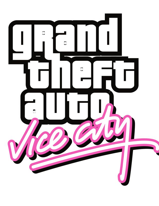 Rockstar Games Double Pack: Grand Theft Auto Logo (Xbox and Microsoft Game Studios E3 2004 Media DVD): Vice City Logo