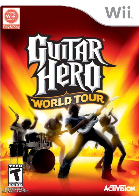Guitar Hero: World Tour Other (Guitar Hero World Tour Press Kit): Wii Box Art