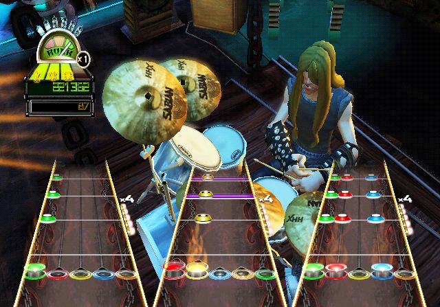 Guitar Hero: World Tour Screenshot (Guitar Hero World Tour Press Kit): Drummer (Wii)