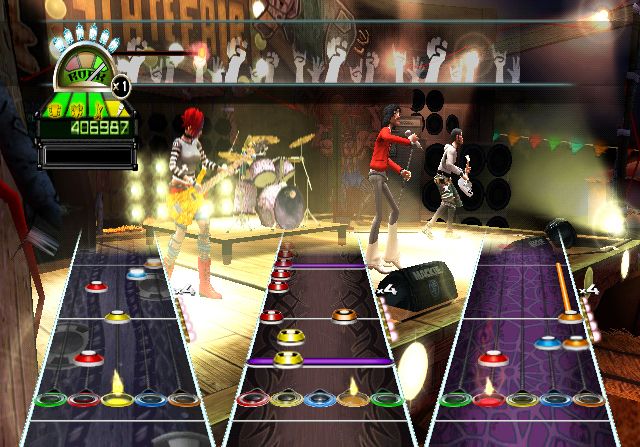 Guitar Hero: World Tour Screenshot (Guitar Hero World Tour Press Kit): Pump up the crowd (Wii)