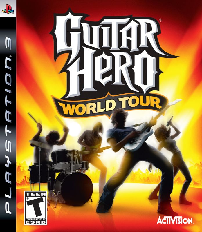 Guitar Hero: World Tour Other (Guitar Hero World Tour Press Kit): PS3 Box Art