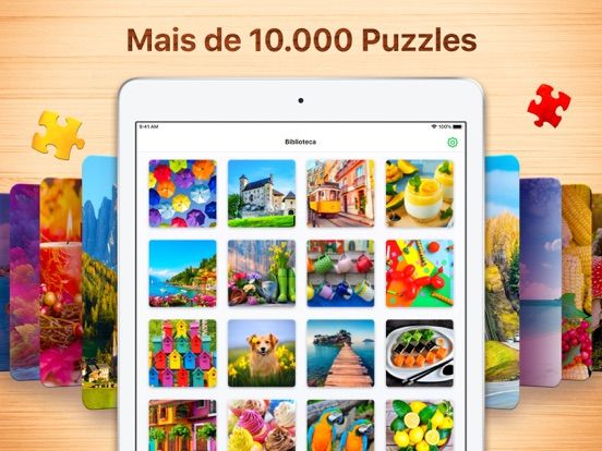 Jigsaw Puzzles Screenshot (iTunes Store (Brazil))