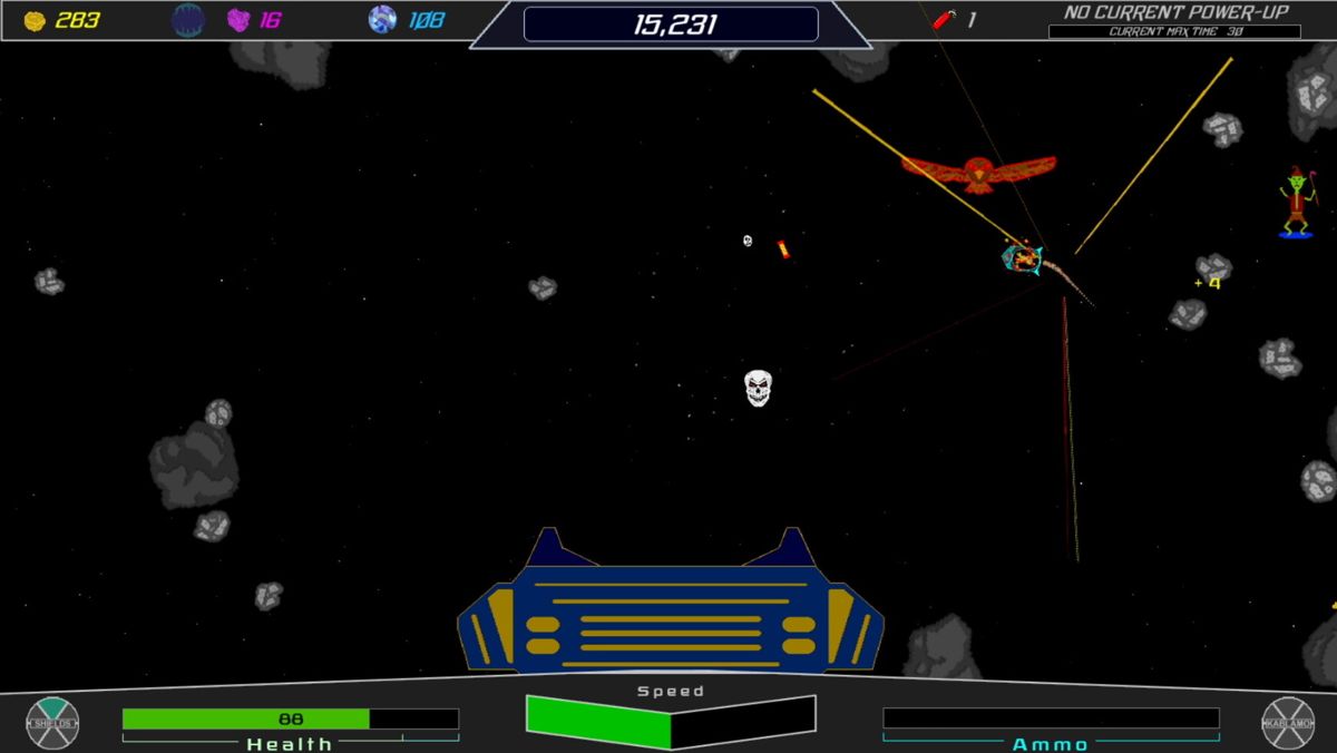 Zaxterion: Space Frenzy! - Golden Poggers Screenshot (Steam)
