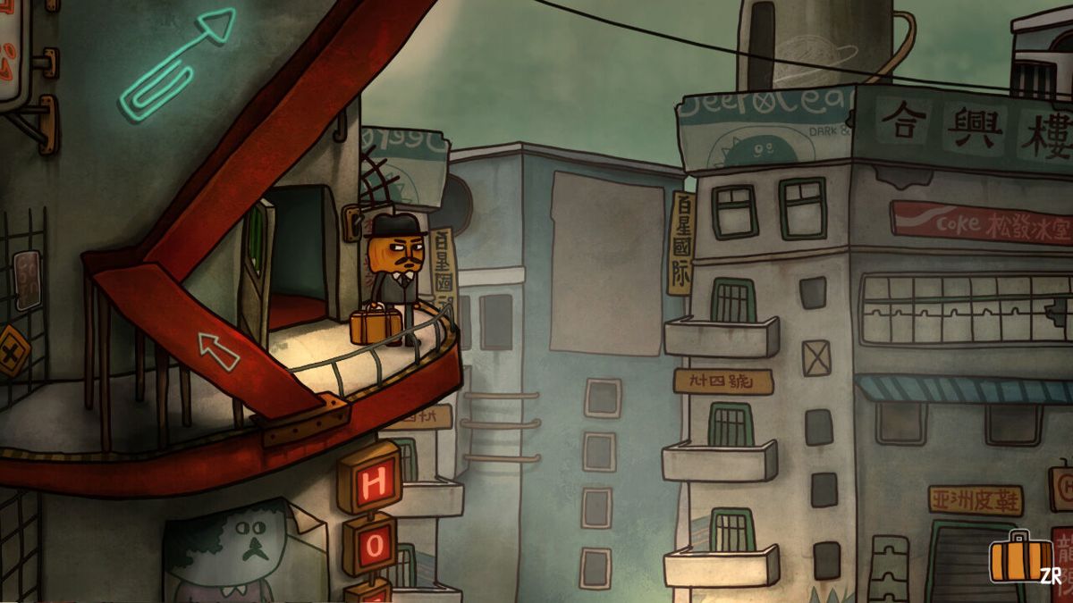 Mr. Pumpkin 2: Kowloon Walled City Screenshot (Nintendo.co.jp)