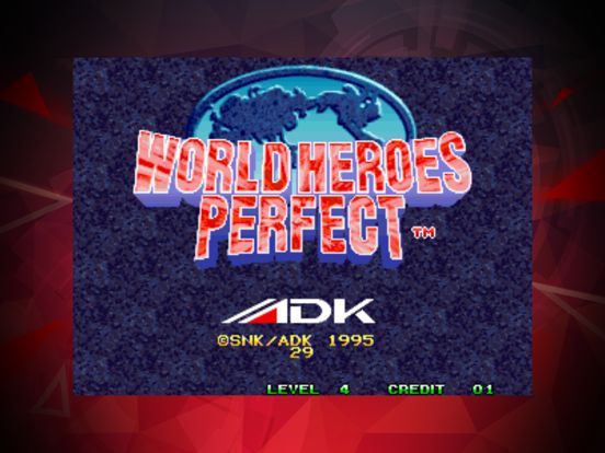 World Heroes Perfect Screenshot (iTunes Store (Japan))