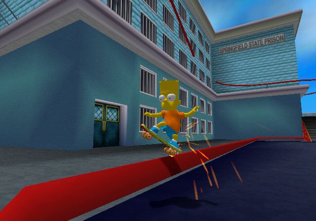 The Simpsons: Skateboarding Screenshot (Sony E3 2002 press kit)