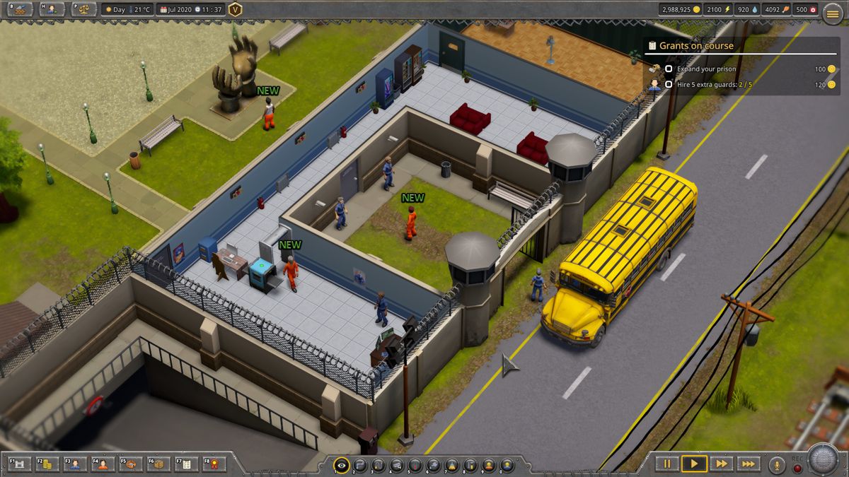 Prison Tycoon: Under New Management Screenshot (Steam)