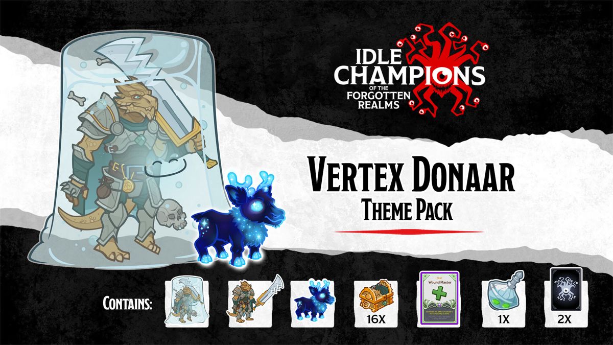 Idle Champions of the Forgotten Realms: Vertex Donaar Theme Pack Screenshot (Steam)