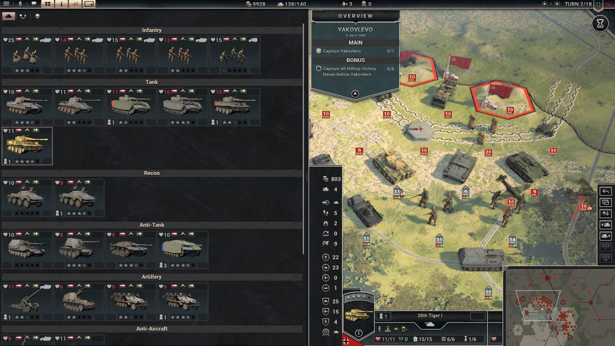 Panzer Corps 2: Axis Operations - 1943 Screenshot (Steam)
