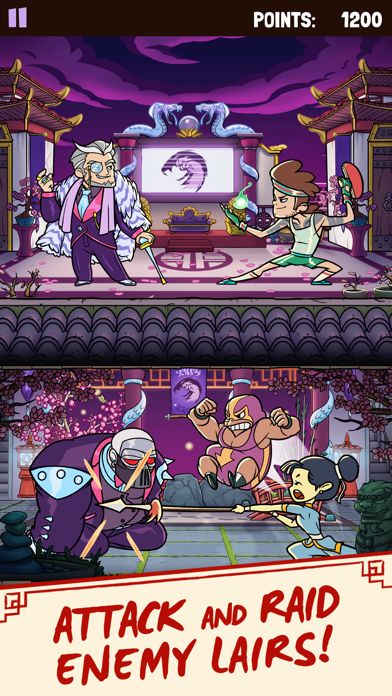 Kung Fu Clicker: Idle Dojo Screenshot (iTunes Store)