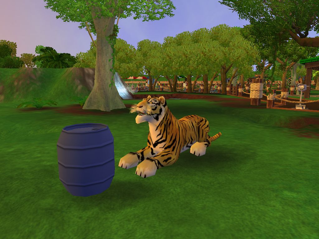 Zoo Tycoon 2 Screenshot (Xbox and Microsoft Game Studios E3 2004 Media DVD): Bengal Tiger