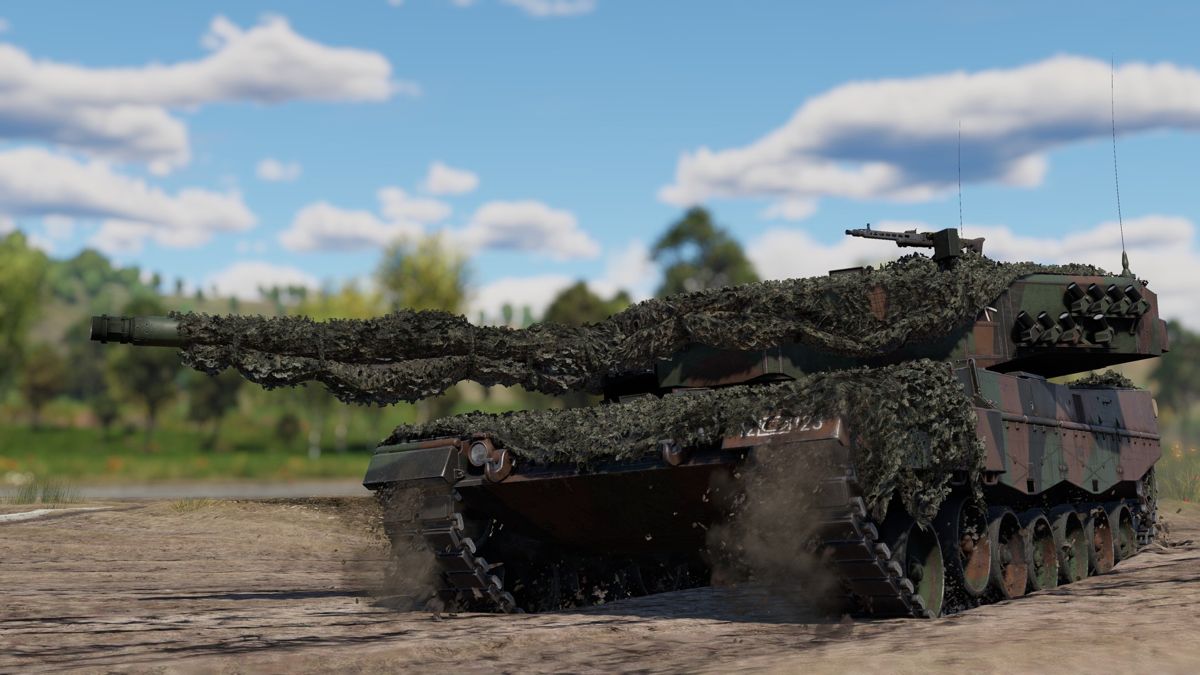 War Thunder Leopard 2A4 Pack Official Promotional Image MobyGames