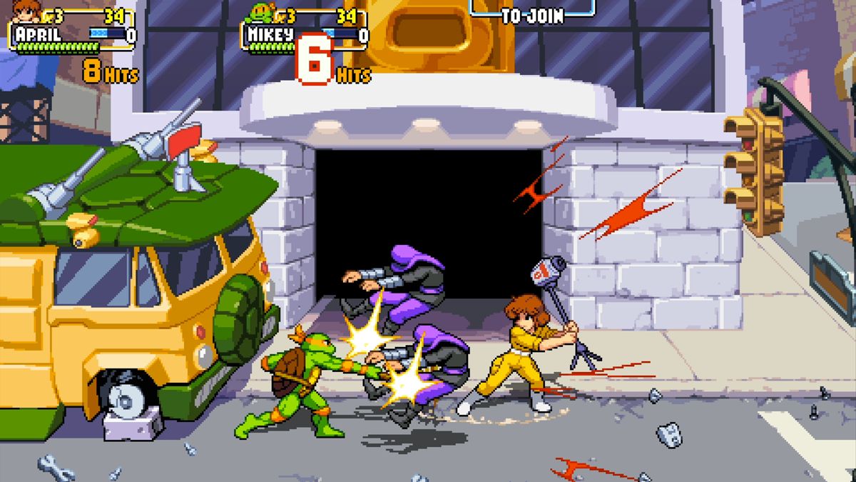 Teenage Mutant Ninja Turtles: Shredder's Revenge Screenshot (PlayStation Store)