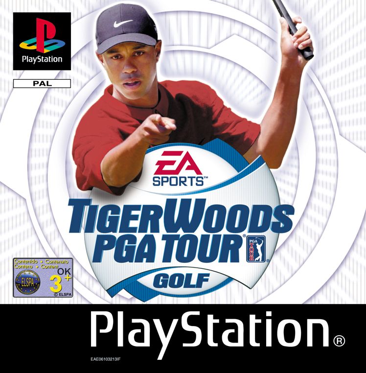 Tiger Woods PGA Tour Golf Other (Electronic Arts UK Press Extranet, 2001-03-19): UK PlayStation cover art