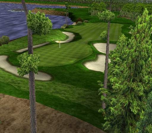 Tiger Woods PGA Tour 2001 Screenshot (Electronic Arts UK Press Extranet, 2001-01-01 (PlayStation 2 assets))