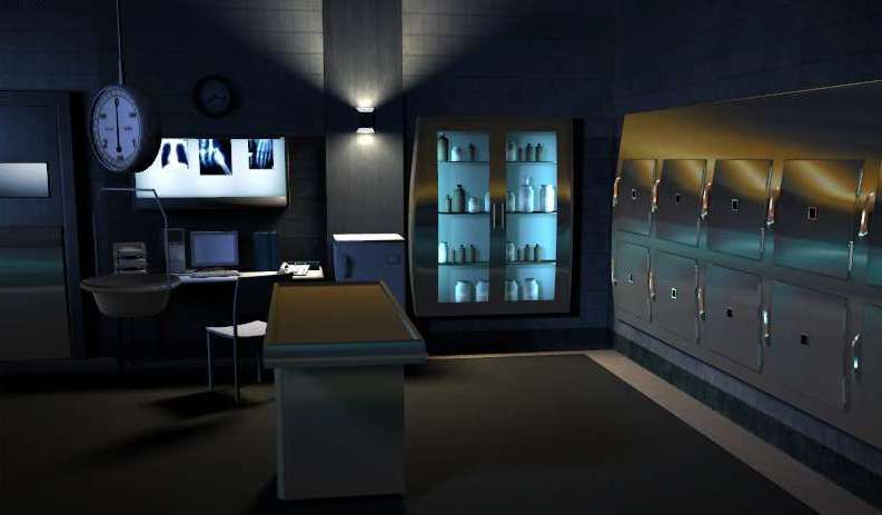 CSI: Crime Scene Investigation - 3 Dimensions of Murder Screenshot (Press Kit (Disc 1: Documents and Assets)): Lab