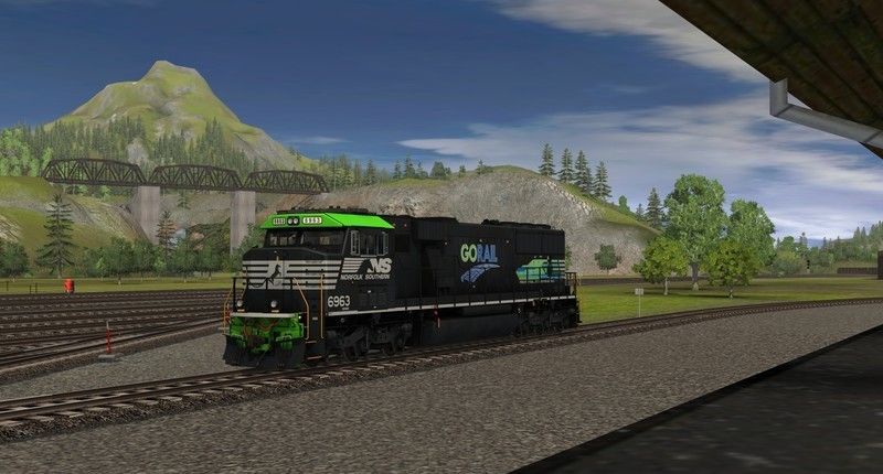Trainz Plus: NS SD60E - 6963 GoRail Screenshot (Steam)