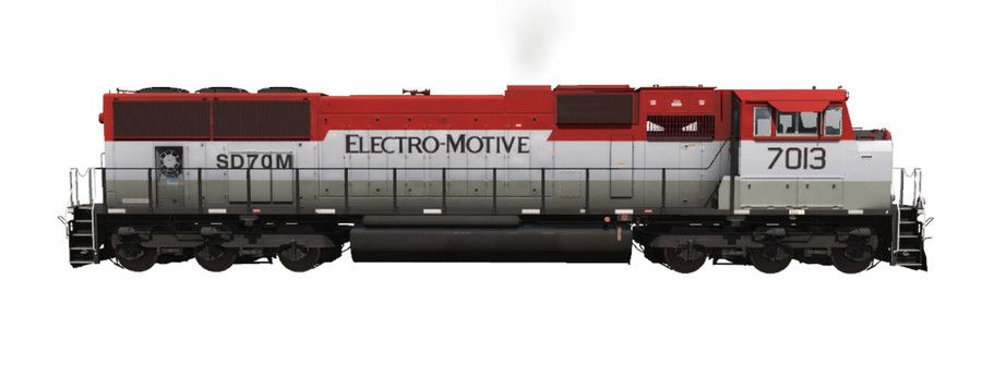 Trainz 2022: EMD SD70M Demonstrator 2 official promotional image ...