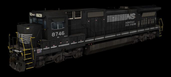 Trainz 2022: Norfolk Southern - GE C40-8 Screenshot (Steam)