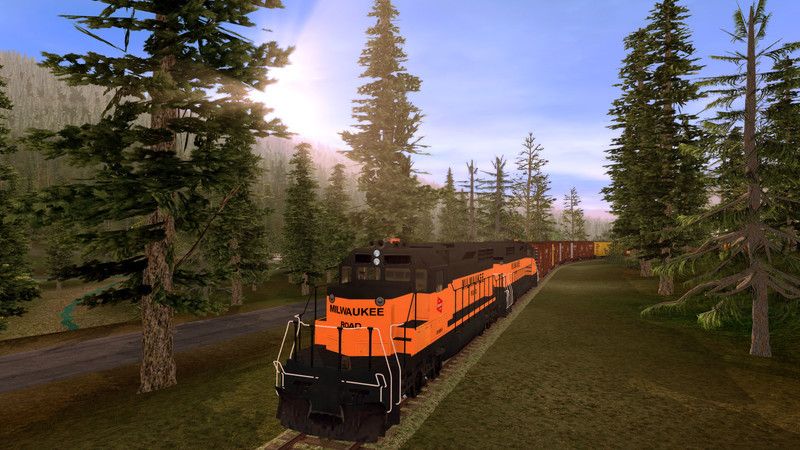 Trainz 2022: Avery - Drexel Route Screenshot (Steam)