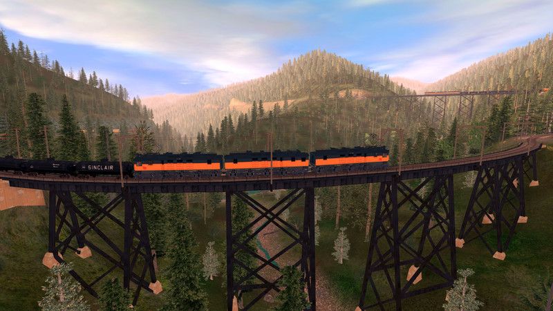 Trainz 2022: Avery - Drexel Route Screenshot (Steam)