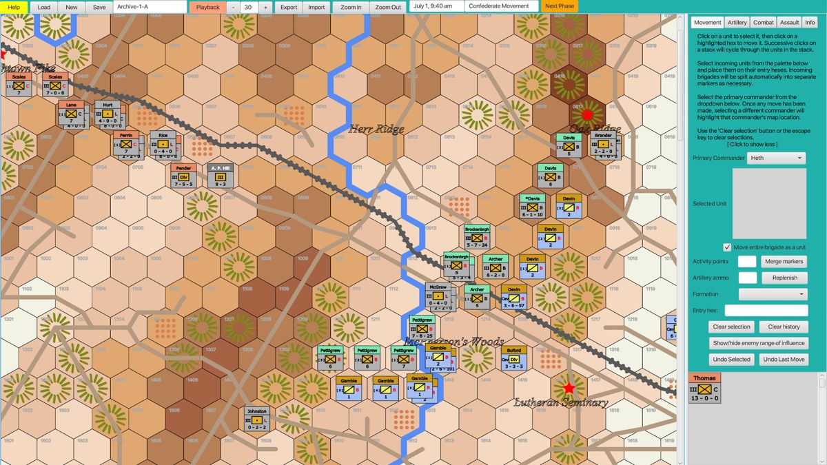 Gettysburg: Fields of Valor Screenshot (Steam)