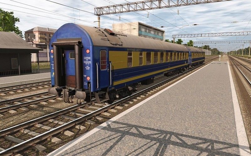 Trainz Plus: RZD-UZ-RIC Wagons Praha Screenshot (Steam)