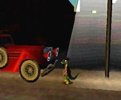 Gex 3: Deep Cover Gecko Screenshot (Gex DCG Art Disk): Car