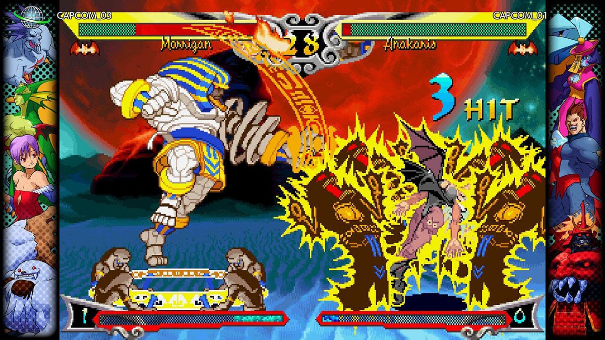 Capcom Fighting Collection Screenshot (Nintendo.co.jp)