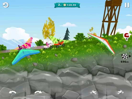 Airborne Motocross Screenshot (iTunes Store)